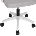 ΚΑΡΕΚΛΑ ΓΡΑΦΕΙΟΥ MATRON HM1226.02 ΛΕΥΚΟ PP--ΑΝΟΙΧΤΟ ΓΚΡΙ MESH 59x55x115Υεκ