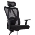 ΚΑΡΕΚΛΑ ΓΡΑΦΕΙΟΥ MEXER HM1195.01 ΜΑΥΡΟ MESH-ΜΕΤΑΛ.ΒΑΣΗ-NYLON ΣΚΕΛΕΤΟΣ 68x70x136Υεκ.