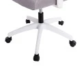 ΚΑΡΕΚΛΑ ΓΡΑΦΕΙΟΥ MEXER HM1195.02 ΓΚΡΙ MESH-ΜΕΤΑΛ.ΒΑΣΗ-ΣΚΕΛΕΤΟΣ ΛΕΥΚΟΣ 68x70x136Υεκ.