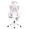 ΚΑΡΕΚΛΑ ΓΡΑΦΕΙΟΥ MEXER HM1195.02 ΓΚΡΙ MESH-ΜΕΤΑΛ.ΒΑΣΗ-ΣΚΕΛΕΤΟΣ ΛΕΥΚΟΣ 68x70x136Υεκ.