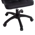 ΚΑΡΕΚΛΑ ΓΡΑΦΕΙΟΥ PORTIMA HM1197.01 ΜΑΥΡΟ PVC-NYLON ΣΚΕΛΕΤΟΣ & ΒΑΣΗ 69x57x97Υεκ.