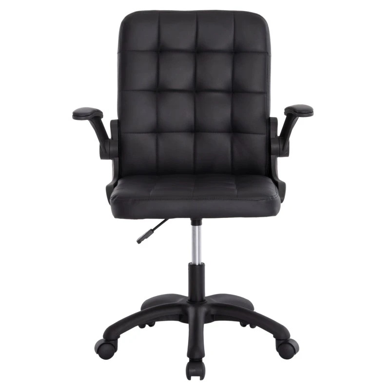 ΚΑΡΕΚΛΑ ΓΡΑΦΕΙΟΥ PORTIMA HM1197.01 ΜΑΥΡΟ PVC-NYLON ΣΚΕΛΕΤΟΣ & ΒΑΣΗ 69x57x97Υεκ.