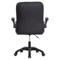 ΚΑΡΕΚΛΑ ΓΡΑΦΕΙΟΥ PORTIMA HM1197.01 ΜΑΥΡΟ PVC-NYLON ΣΚΕΛΕΤΟΣ & ΒΑΣΗ 69x57x97Υεκ.