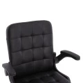 ΚΑΡΕΚΛΑ ΓΡΑΦΕΙΟΥ PORTIMA HM1197.01 ΜΑΥΡΟ PVC-NYLON ΣΚΕΛΕΤΟΣ & ΒΑΣΗ 69x57x97Υεκ.