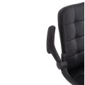 ΚΑΡΕΚΛΑ ΓΡΑΦΕΙΟΥ PORTIMA HM1197.01 ΜΑΥΡΟ PVC-NYLON ΣΚΕΛΕΤΟΣ & ΒΑΣΗ 69x57x97Υεκ.