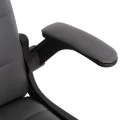 ΚΑΡΕΚΛΑ ΓΡΑΦΕΙΟΥ PORTIMA HM1197.03 ΓΚΡΙ PVC-ΜΑΥΡΟΣ NYLON ΣΚΕΛΕΤΟΣ & ΒΑΣΗ 66.5x60x97Υεκ