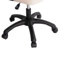 ΚΑΡΕΚΛΑ ΓΡΑΦΕΙΟΥ PORTIMA HM1197.04 ΜΠΕΖ PVC-ΜΑΥΡΟΣ NYLON ΣΚΕΛΕΤΟΣ & ΒΑΣΗ 66.5x57x97Υεκ