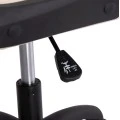 ΚΑΡΕΚΛΑ ΓΡΑΦΕΙΟΥ PORTIMA HM1197.04 ΜΠΕΖ PVC-ΜΑΥΡΟΣ NYLON ΣΚΕΛΕΤΟΣ & ΒΑΣΗ 66.5x57x97Υεκ