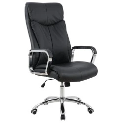 ΚΑΡΕΚΛΑ ΓΡΑΦΕΙΟΥ SHASHI HM1093.01 ΜΑΥΡΟ PU 63x80x118-126Υ ΚΑΡΕΚΛΑ ΓΡΑΦΕΙΟΥ SHASHI HM1093.01 ΜΑΥΡΟ PU 63x80x118-126Υ