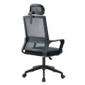 ΚΑΡΕΚΛΑ ΓΡΑΦΕΙΟΥ VELOCITY HM1229.01 ΜΑΥΡO MESH & PP 60x62x123Υεκ
