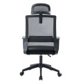 ΚΑΡΕΚΛΑ ΓΡΑΦΕΙΟΥ VELOCITY HM1229.01 ΜΑΥΡO MESH & PP 60x62x123Υεκ