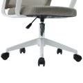 ΚΑΡΕΚΛΑ ΓΡΑΦΕΙΟΥ VELOCITY HM1229.02 ΛΕΥΚΟ PP--ΑΝΟΙΧΤΟ ΓΚΡΙ MESH 60x62x123Υεκ