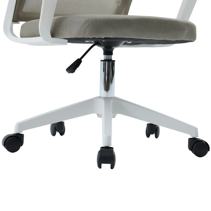 ΚΑΡΕΚΛΑ ΓΡΑΦΕΙΟΥ VELOCITY HM1229.02 ΛΕΥΚΟ PP--ΑΝΟΙΧΤΟ ΓΚΡΙ MESH 60x62x123Υεκ