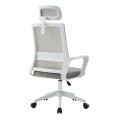 ΚΑΡΕΚΛΑ ΓΡΑΦΕΙΟΥ VELOCITY HM1229.02 ΛΕΥΚΟ PP--ΑΝΟΙΧΤΟ ΓΚΡΙ MESH 60x62x123Υεκ