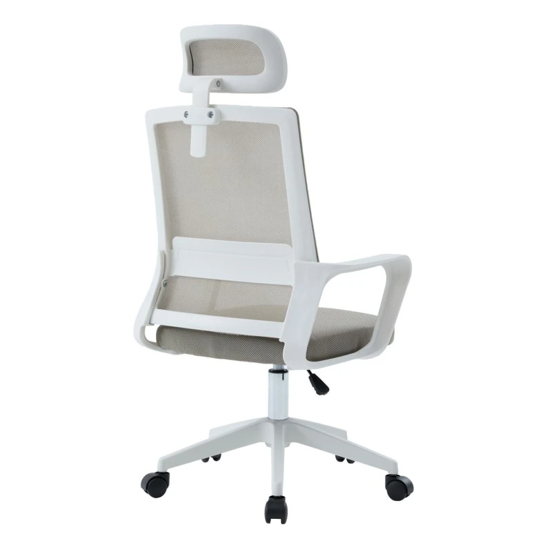 ΚΑΡΕΚΛΑ ΓΡΑΦΕΙΟΥ VELOCITY HM1229.02 ΛΕΥΚΟ PP--ΑΝΟΙΧΤΟ ΓΚΡΙ MESH 60x62x123Υεκ