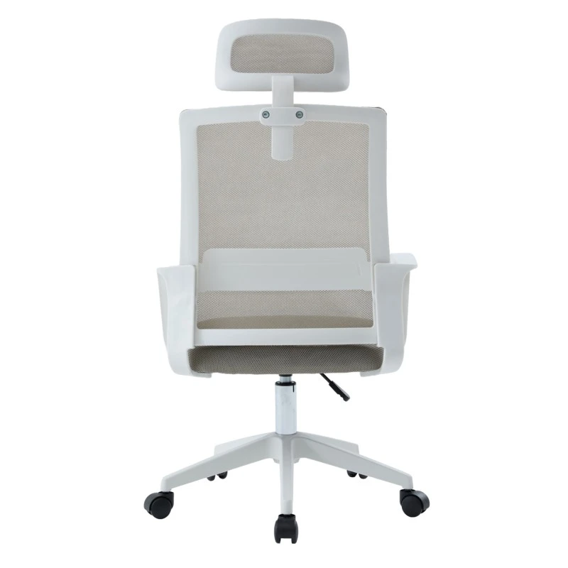 ΚΑΡΕΚΛΑ ΓΡΑΦΕΙΟΥ VELOCITY HM1229.02 ΛΕΥΚΟ PP--ΑΝΟΙΧΤΟ ΓΚΡΙ MESH 60x62x123Υεκ