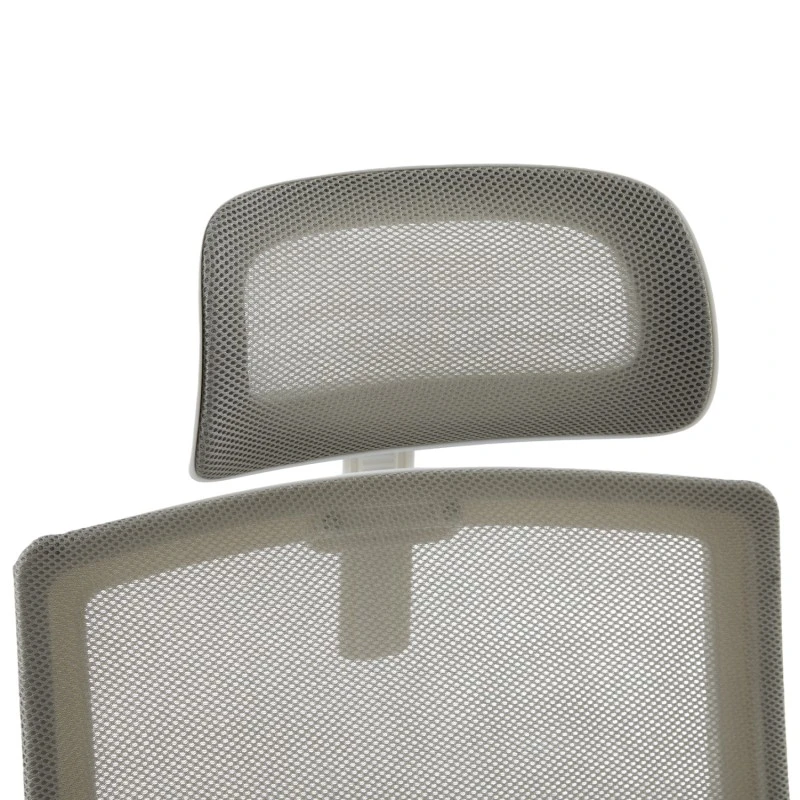 ΚΑΡΕΚΛΑ ΓΡΑΦΕΙΟΥ VELOCITY HM1229.02 ΛΕΥΚΟ PP--ΑΝΟΙΧΤΟ ΓΚΡΙ MESH 60x62x123Υεκ