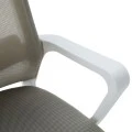 ΚΑΡΕΚΛΑ ΓΡΑΦΕΙΟΥ VELOCITY HM1229.02 ΛΕΥΚΟ PP--ΑΝΟΙΧΤΟ ΓΚΡΙ MESH 60x62x123Υεκ