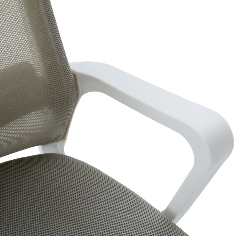 ΚΑΡΕΚΛΑ ΓΡΑΦΕΙΟΥ VELOCITY HM1229.02 ΛΕΥΚΟ PP--ΑΝΟΙΧΤΟ ΓΚΡΙ MESH 60x62x123Υεκ
