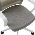ΚΑΡΕΚΛΑ ΓΡΑΦΕΙΟΥ VELOCITY HM1229.02 ΛΕΥΚΟ PP--ΑΝΟΙΧΤΟ ΓΚΡΙ MESH 60x62x123Υεκ