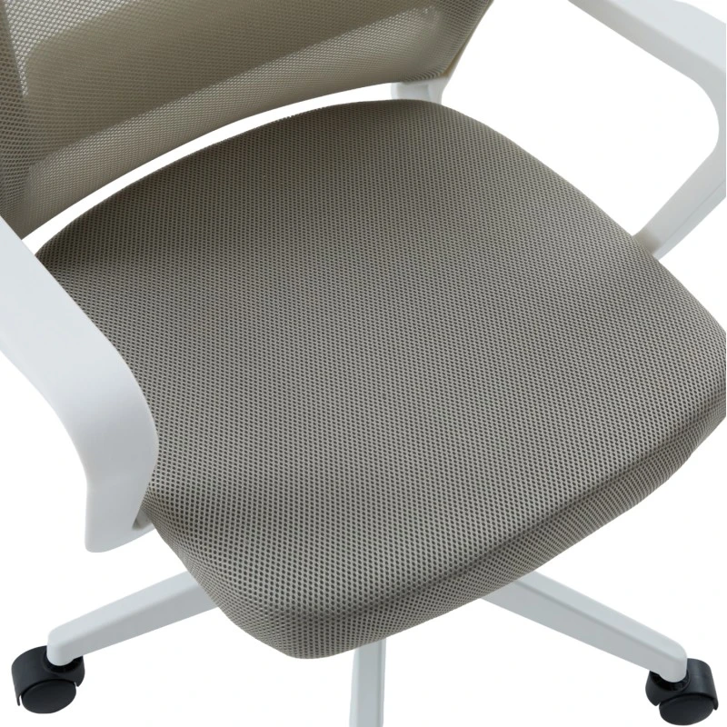 ΚΑΡΕΚΛΑ ΓΡΑΦΕΙΟΥ VELOCITY HM1229.02 ΛΕΥΚΟ PP--ΑΝΟΙΧΤΟ ΓΚΡΙ MESH 60x62x123Υεκ