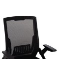 ΚΑΡΕΚΛΑ ΓΡΑΦΕΙΟΥ ZENITH HM1225.01 PP & MESH ΥΦΑΣΜΑ--ΜΑΥΡΟ 58x55x100Υεκ