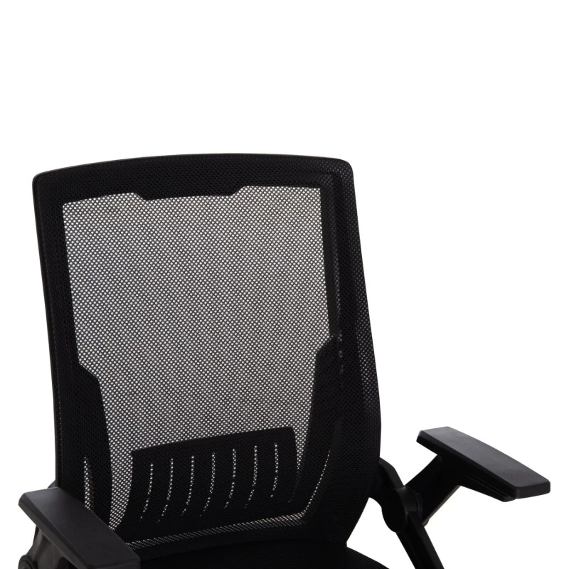 ΚΑΡΕΚΛΑ ΓΡΑΦΕΙΟΥ ZENITH HM1225.01 PP & MESH ΥΦΑΣΜΑ--ΜΑΥΡΟ 58x55x100Υεκ