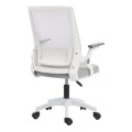 ΚΑΡΕΚΛΑ ΓΡΑΦΕΙΟΥ ZENITH HM1225.02 ΛΕΥΚΟ PP--ΑΝΟΙΧΤΟ ΓΚΡΙ MESH 60x60x92-100Υεκ