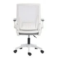 ΚΑΡΕΚΛΑ ΓΡΑΦΕΙΟΥ ZENITH HM1225.02 ΛΕΥΚΟ PP--ΑΝΟΙΧΤΟ ΓΚΡΙ MESH 60x60x92-100Υεκ