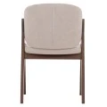 ΚΑΡΕΚΛΑ HANA HM9746.11 RUBBERWOOD ΣΕ ΜΑΥΡΟ ΧΡΩΜΑ-ΓΚΡΙ ΥΦΑΣΜΑ 55,5x60x85Yεκ.