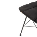 ΚΑΡΕΚΛΑ ΜΕΤΑΛΛΙΚΗ ALLEGRA HM5691.11 WICKER ΜΠΕΖ-ΜΑΥΡΟ 51x54x84Υεκ.