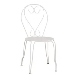 ΚΑΡΕΚΛΑ ΜΕΤΑΛΛΙΚΗ AMORE ΛΕΥΚΗ 42x48x90 εκ. HM5007.12 ΚΑΡΕΚΛΑ ΜΕΤΑΛΛΙΚΗ AMORE ΛΕΥΚΗ 42x48x90 εκ. HM5007.12
