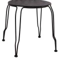 ΚΑΡΕΚΛΑ ΜΕΤΑΛΛΙΚΗ AMORE ΜΑΥΡΗ 42x48x90 εκ. HM5007.11
