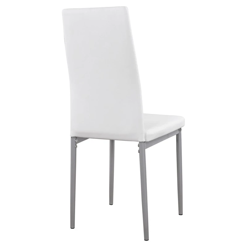 ΚΑΡΕΚΛΑ ΜΕΤΑΛΛΙΚΗ LADY HM0037.11 ΛΕΥΚΟ PU ΜΕΤΑΛΛΙΚΟ ΣΚΕΛΕΤΟ K/D 40x48x95Y εκ.