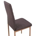 ΚΑΡΕΚΛΑ ΜΕΤΑΛΛΙΚΗ LADY HM0037.13 ΚΑΦΕ ΥΦΑΣΜΑ ΜΕΤΑΛΛΙΚΟ ΣΚΕΛΕΤΟ K/D 40x48x95 εκ.