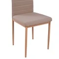 ΚΑΡΕΚΛΑ ΜΕΤΑΛΛΙΚΗ LADY HM0037.14 ΜΠΕΖ ΥΦΑΣΜΑ ΜΕΤΑΛΛΙΚΟ ΣΚΕΛΕΤΟ K/D 40x48x95 εκ.