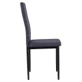ΚΑΡΕΚΛΑ ΜΕΤΑΛΛΙΚΗ LADY HM0037.20 ΓΚΡΙ ΥΦΑΣΜΑ ΜΕΤΑΛΛΙΚΟ ΣΚΕΛΕΤΟ K/D 40x48x95