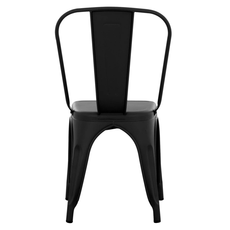 ΚΑΡΕΚΛΑ ΜΕΤΑΛΛΙΚΗ MELITA-PRO HM8641.42 ΜΑΥΡΟ ΜΑΤ 44x47x84.5Υεκ.