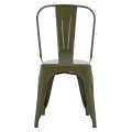 ΚΑΡΕΚΛΑ ΜΕΤΑΛΛΙΚΗ MELITA-PRO HM8641.43 ΣΕ DARK OLIVE GREEN 43x50x82Υεκ.