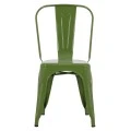 ΚΑΡΕΚΛΑ ΜΕΤΑΛΛΙΚΗ MELITA ΣΕ LIGHT OLIVE GREEN 43x50x82Y εκ. HM8641.13