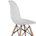 ΚΑΡΕΚΛΑ ΤΡΑΠΕΖΑΡΙΑΣ 2ΤΜΧ TWIST HM8460.21 ΛΕΥΚΟ PP--ΞΥΛΟ ΟΞΙΑΣ 46x50x82Υεκ.