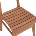 ΚΑΡΕΚΛΑ ΤΡΑΠΕΖΑΡΙΑΣ ΕΞ.ΧΩΡΟΥ ROBBIE HM18115 ΞΥΛΟ TEAK--ΦΥΣΙΚΟ 48x51x82Υεκ.