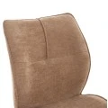 ΚΑΡΕΚΛΑ ΤΡΑΠΕΖΑΡΙΑΣ GAFF HM18425.03 TAUPE ΥΦΑΣΜΑ-ΜΕΤΑΛ.ΜΑΥΡΑ ΠΟΔΙΑ 49x63x90Υεκ
