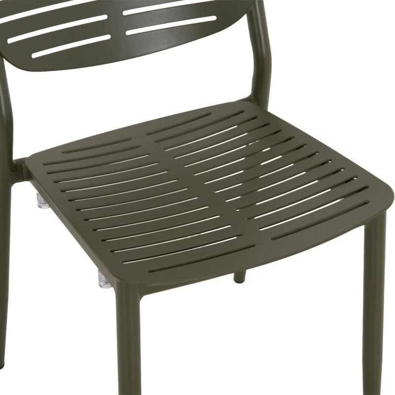 ΚΑΡΕΚΛΑ ΤΡΑΠΕΖΑΡΙΑΣ HILLIARD HM6645.07 ΑΛΟΥΜΙΝΙΟ OLIVE GREEN 46x54x78Υεκ