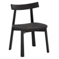 KΑΡΕΚΛΑ ΤΡΑΠΕΖΑΡΙΑΣ OSORIO HM18335.02 RUBBERWOOD & ΣΧΟΙΝΙ ΣΕ ΜΑΥΡΟ 51x55x74Υεκ