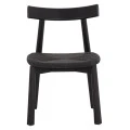 KΑΡΕΚΛΑ ΤΡΑΠΕΖΑΡΙΑΣ OSORIO HM18335.02 RUBBERWOOD & ΣΧΟΙΝΙ ΣΕ ΜΑΥΡΟ 51x55x74Υεκ