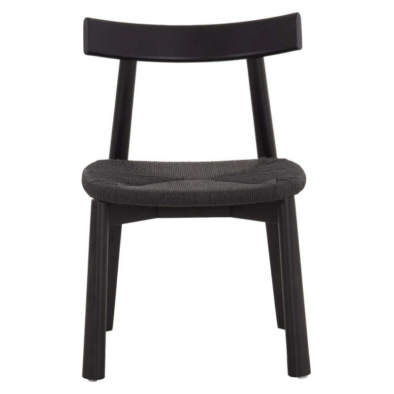 KΑΡΕΚΛΑ ΤΡΑΠΕΖΑΡΙΑΣ OSORIO HM18335.02 RUBBERWOOD & ΣΧΟΙΝΙ ΣΕ ΜΑΥΡΟ 51x55x74Υεκ