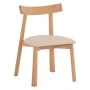 KΑΡΕΚΛΑ ΤΡΑΠΕΖΑΡΙΑΣ OSORIO HM18335.11 RUBBERWOOD ΦΥΣΙΚΟ-ΕΚΡΟΥ PU 51x55x74Υεκ