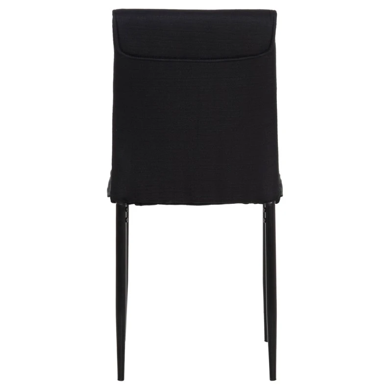 ΚΑΡΕΚΛΑ ΤΡΑΠΕΖΑΡΙΑΣ PERKY HM18347.02 ΜΑΥΡΟ ΥΦΑΣΜΑ & ΜΕΤΑΛΛΙΚΑ ΠΟΔΙΑ 44x60x87Υεκ