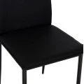 ΚΑΡΕΚΛΑ ΤΡΑΠΕΖΑΡΙΑΣ PERKY HM18347.02 ΜΑΥΡΟ ΥΦΑΣΜΑ & ΜΕΤΑΛΛΙΚΑ ΠΟΔΙΑ 44x60x87Υεκ